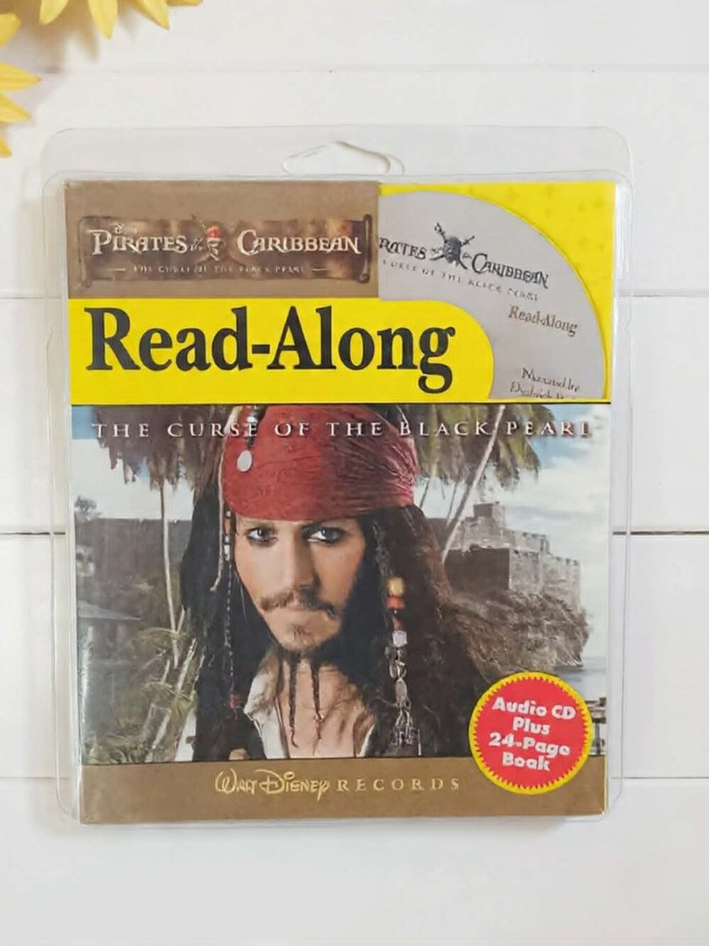 Pirates of the Caribbean Curse Black Pearl Read-Along Audio CD (24-Page Booklet)